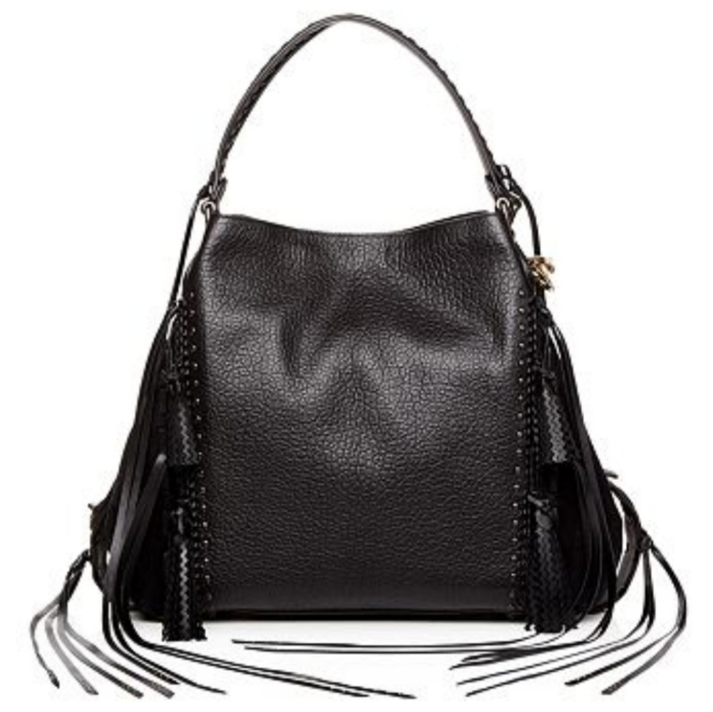 Coach Edie Leather Shoulder Bag